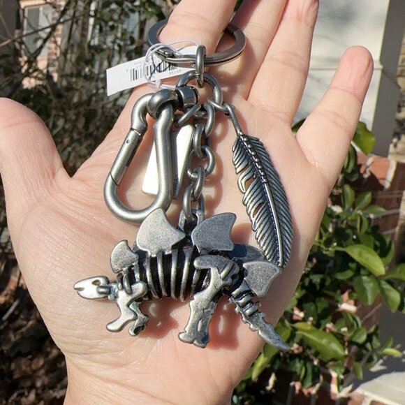 Stegosaurus Bag Charm ©️2017 Vintage Charm - Picture 2 of 7